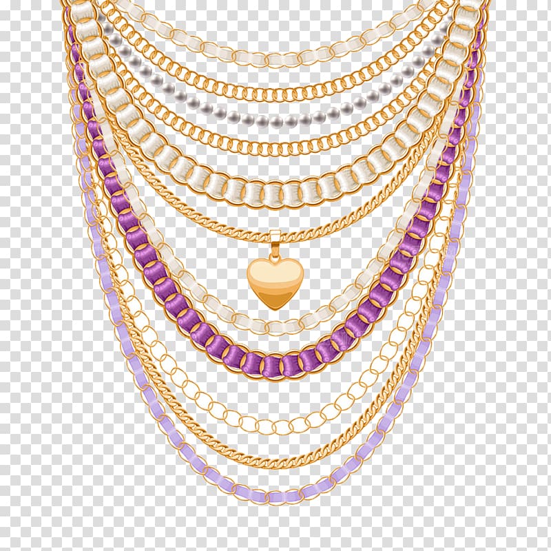 Necklace Jewellery Pearl Chain, Exquisite jewelry diamond ring transparent background PNG clipart