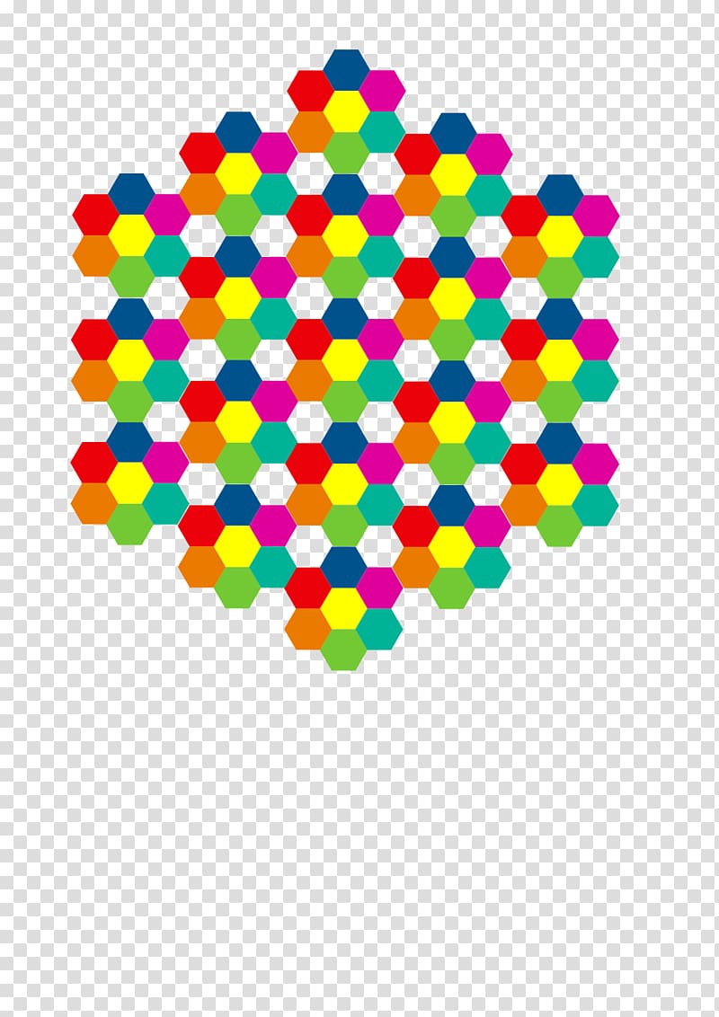 Hexagon Flower , hexagonal transparent background PNG clipart