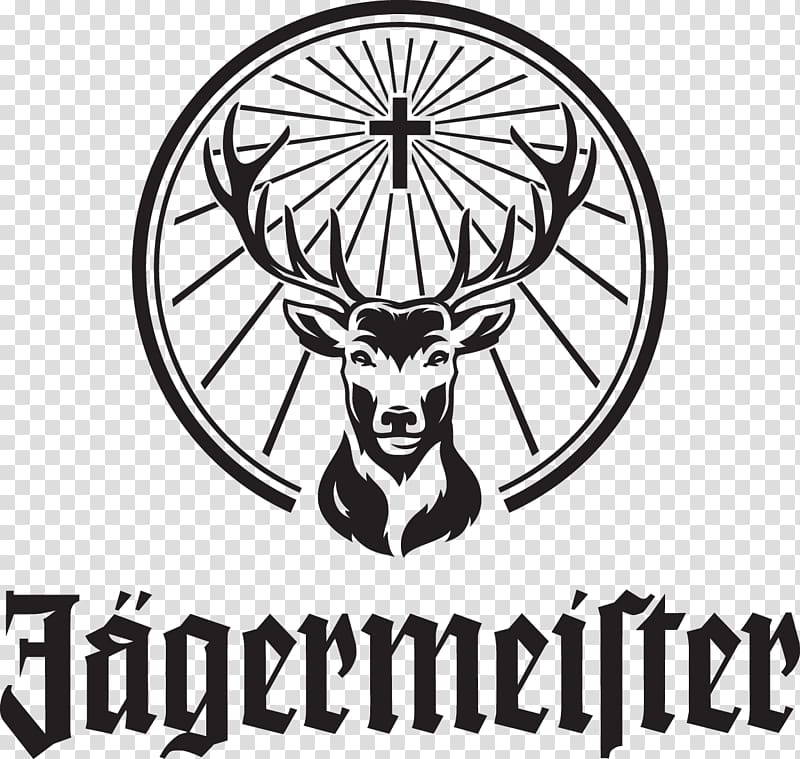 Mast-Jägermeister Liquor Liqueur Wolfenbüttel, stag head transparent background PNG clipart
