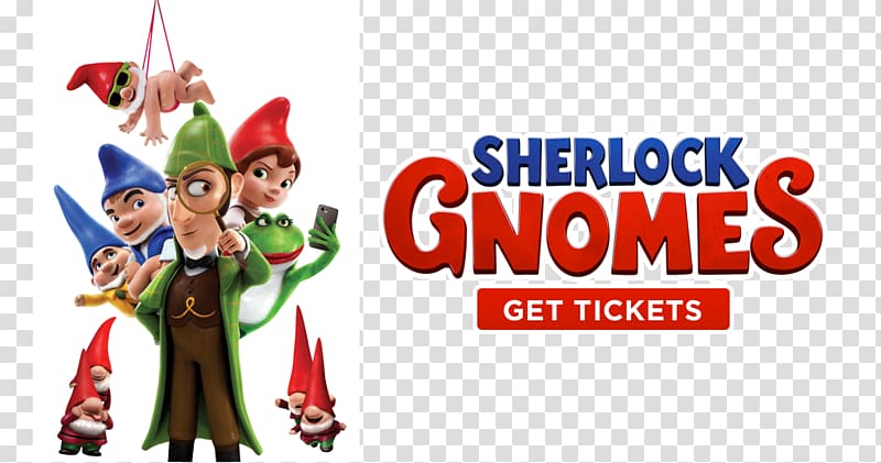 Gnomeo & Juliet YouTube Film Animation, sherlock gnomes transparent background PNG clipart
