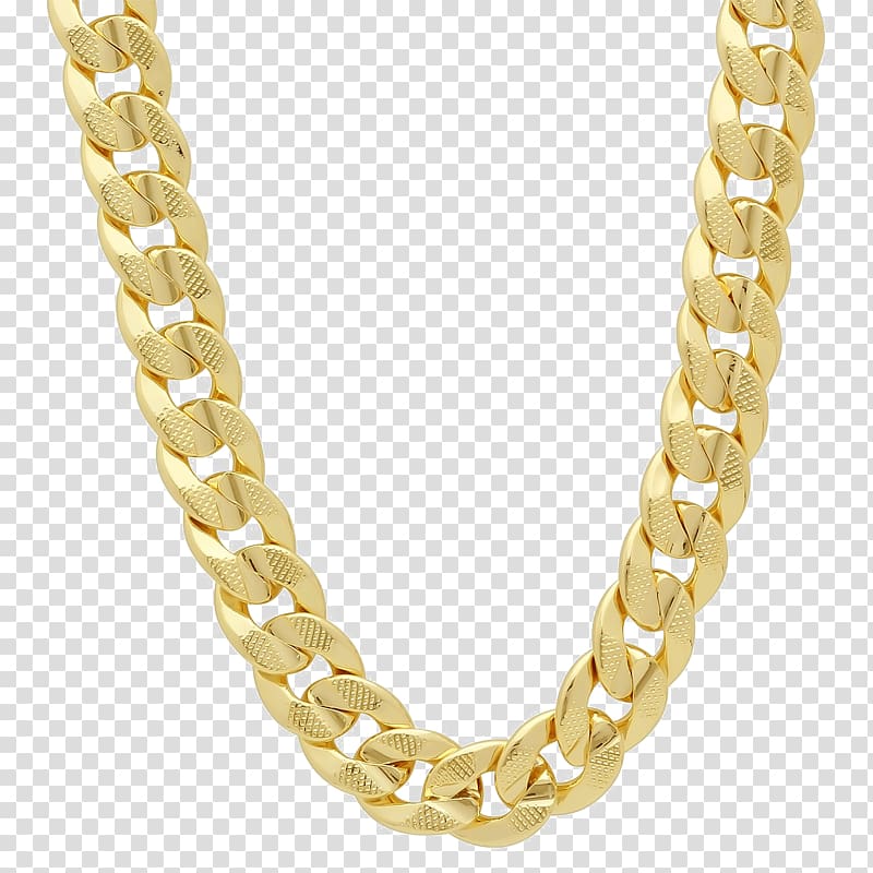 Chain Necklace Cubic zirconia Gold Jewellery, chain transparent background PNG clipart