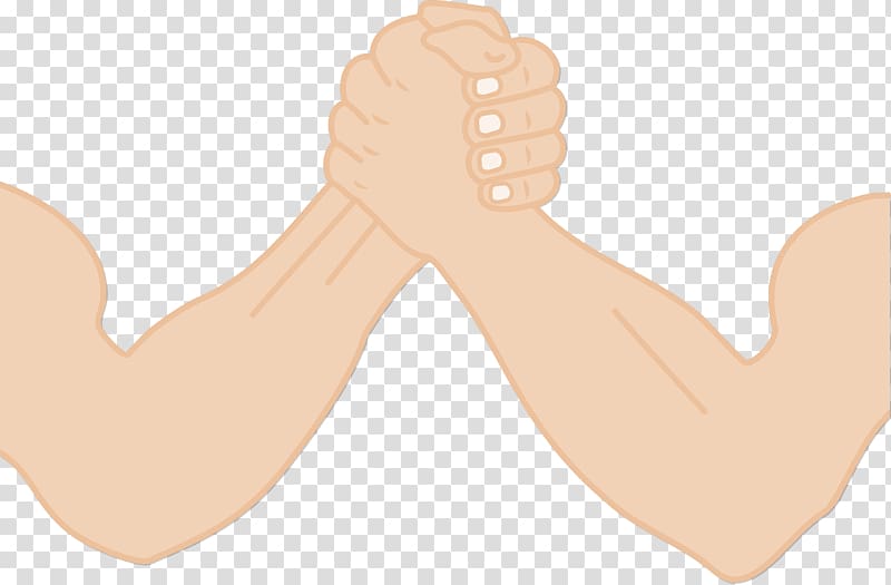 Thumb Arm wrestling Euclidean , Competitor wrench wrist transparent background PNG clipart