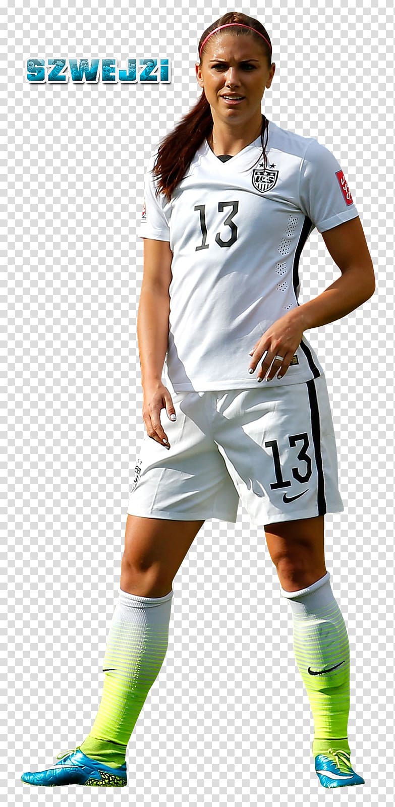 Alex Morgan United States women\'s national soccer team FIFA 16 Football Desktop , football transparent background PNG clipart