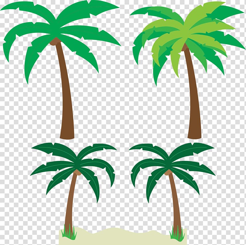 Arecaceae Tree Animation , palm tree transparent background PNG clipart