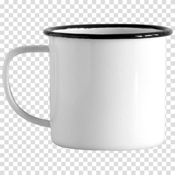 Coffee cup Mug Teacup Vitreous enamel White, mug transparent background PNG clipart