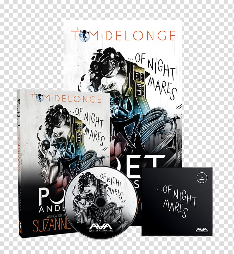 Poet Anderson ...of Nightmares Angels & Airwaves Book To the Stars... Demos, Odds and Ends, book transparent background PNG clipart