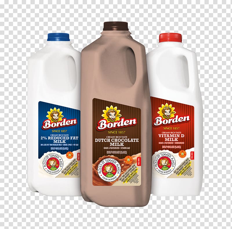 Dairy Products Chocolate milk Borden Milk Products, milk transparent background PNG clipart