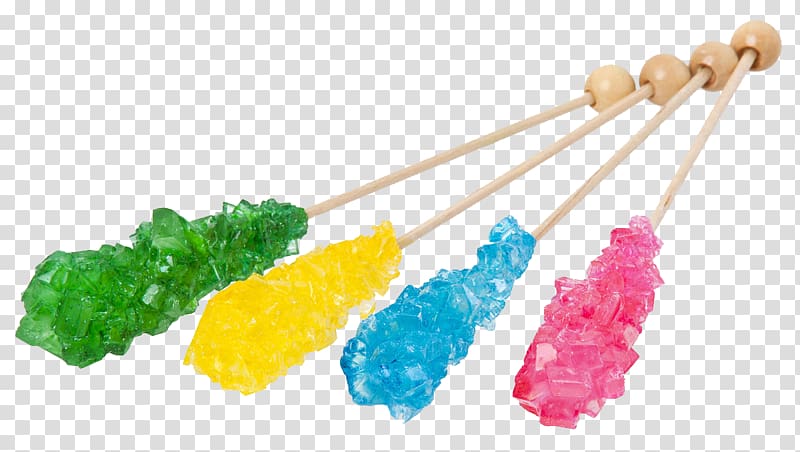 Rock candy Sugar Confectionery, candy transparent background PNG clipart