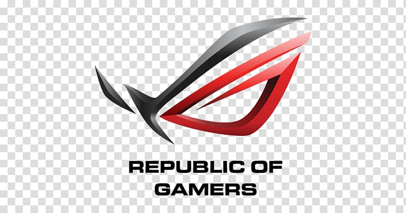 Republic of Gamers logo, Republic of Gamers Laptop ASUS Logo Video game, Laptop transparent background PNG clipart