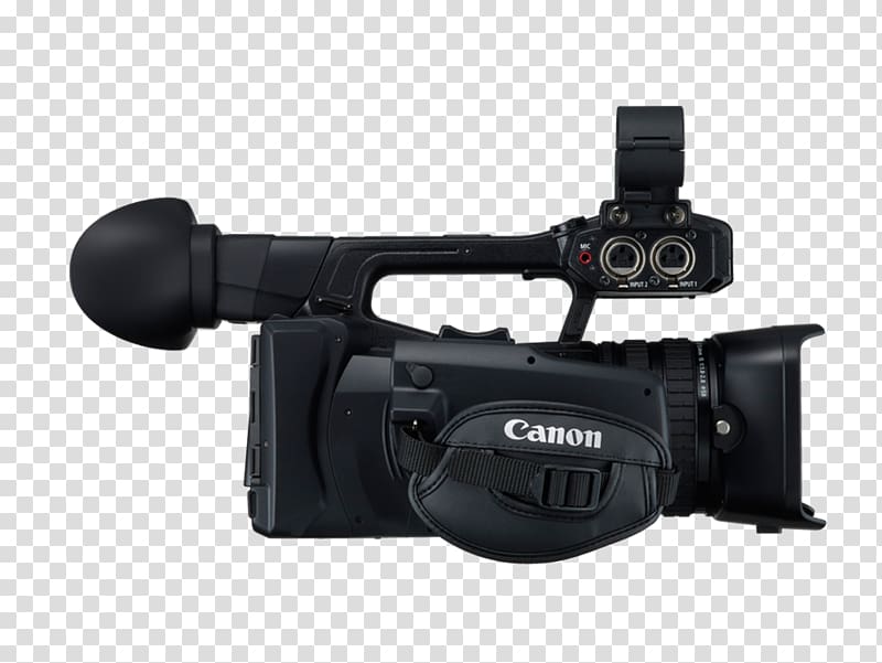 Canon XF200 Canon XF205 Camcorder Professional video camera, canon gun transparent background PNG clipart