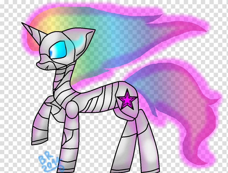 Cat Horse Mammal Animal, robot unicorn attack transparent background PNG clipart