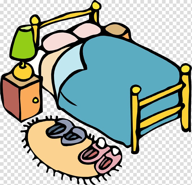 Saint Petersburg Bed Summer camp Recreation, Hand-painted bed transparent background PNG clipart