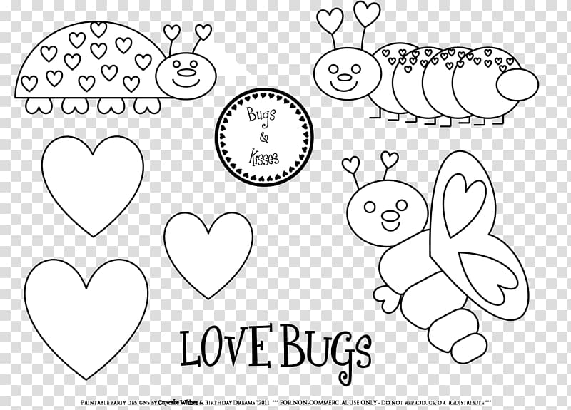 Herbie: The Love Bug Coloring book Volkswagen Beetle, Valentines Party transparent background PNG clipart