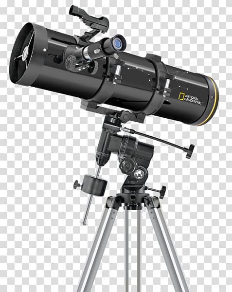National Geographic Society Newtonian telescope Reflecting telescope Bresser National Geographic 76/700 EQ, others transparent background PNG clipart
