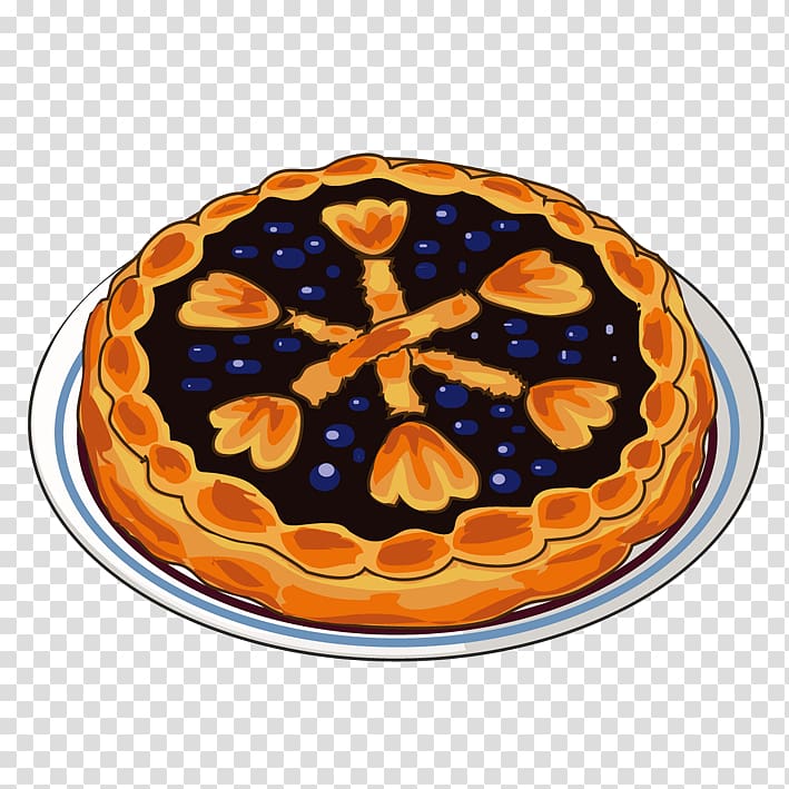 Apple pie Tart Cherry pie Blueberry pie Strawberry pie, pizza pizza transparent background PNG clipart