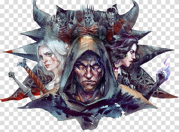 The Witcher 3: Wild Hunt Geralt of Rivia Dandelion Yennefer, The Witcher transparent background PNG clipart