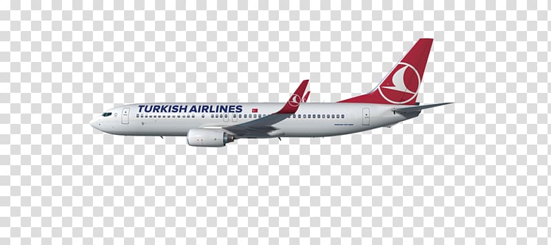 Istanbul Flight Boeing 737 Next Generation Airplane Airline, airplane transparent background PNG clipart