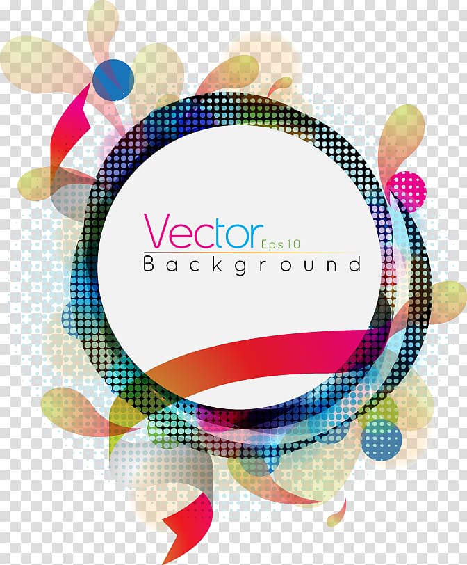 Eps 10 Background logo, Geometry, Colorful abstract color ring transparent background PNG clipart