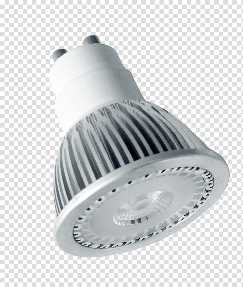 Light-emitting diode LED lamp Multifaceted reflector Recessed light, light transparent background PNG clipart