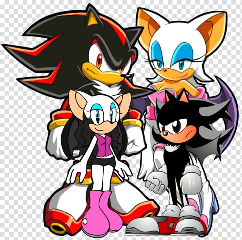Shadow the Hedgehog Sonic the Hedgehog Mephiles the Dark Family, drake meme transparent background PNG clipart