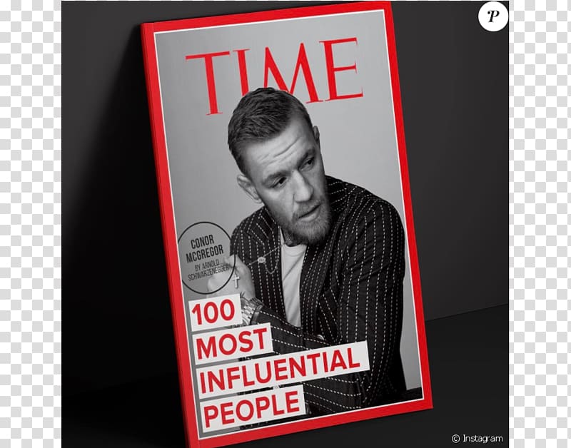 Conor McGregor Time 100 Magazine Time's Person of the Year, time transparent background PNG clipart