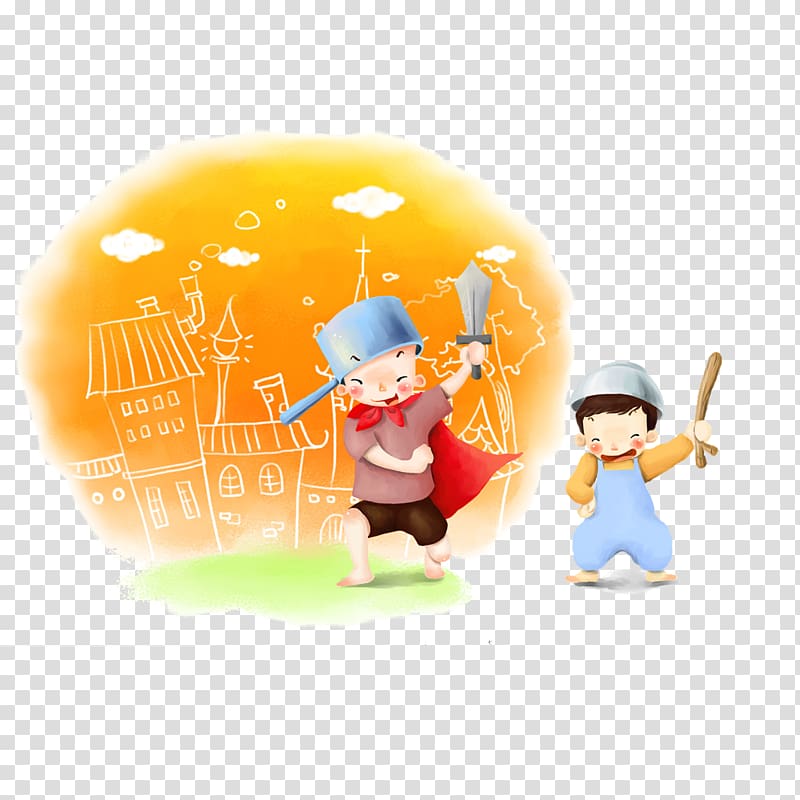 Drawing Childhood Boy , Children playing transparent background PNG clipart