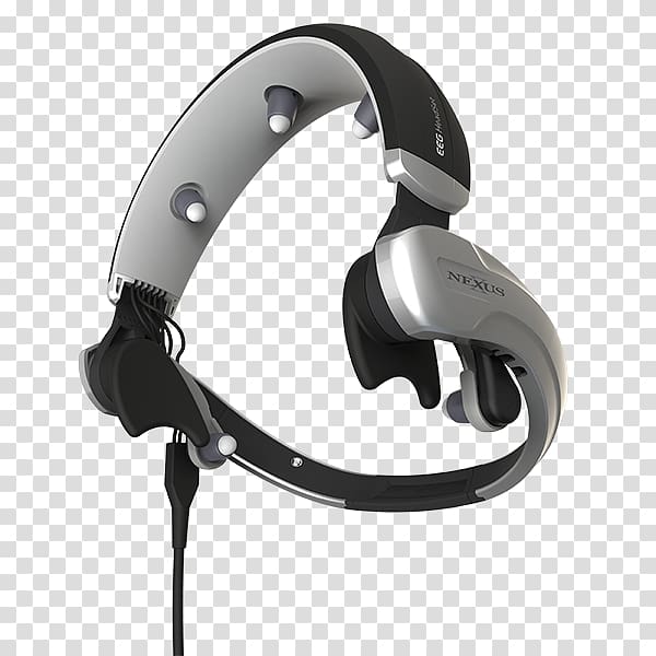 Headphones Headset Quantitative electroencephalography Neurofeedback, headphones transparent background PNG clipart