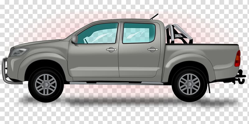Pickup truck Toyota Hilux Car , Truck transparent background PNG clipart