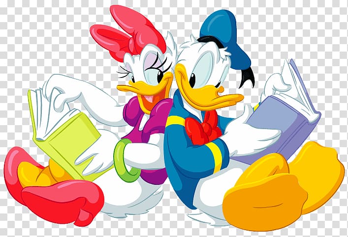 Daisy Duck Donald Duck Daffy Duck Huey, Dewey and Louie, donald duck transparent background PNG clipart