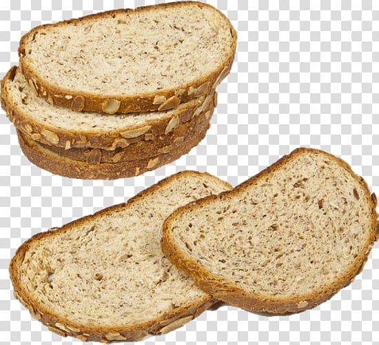Rye bread Toast Zwieback Brown bread Sliced bread, Pain De Campagne transparent background PNG clipart