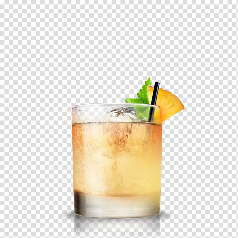 Cocktail garnish Rum Drink Mai Tai, drinks transparent background PNG clipart