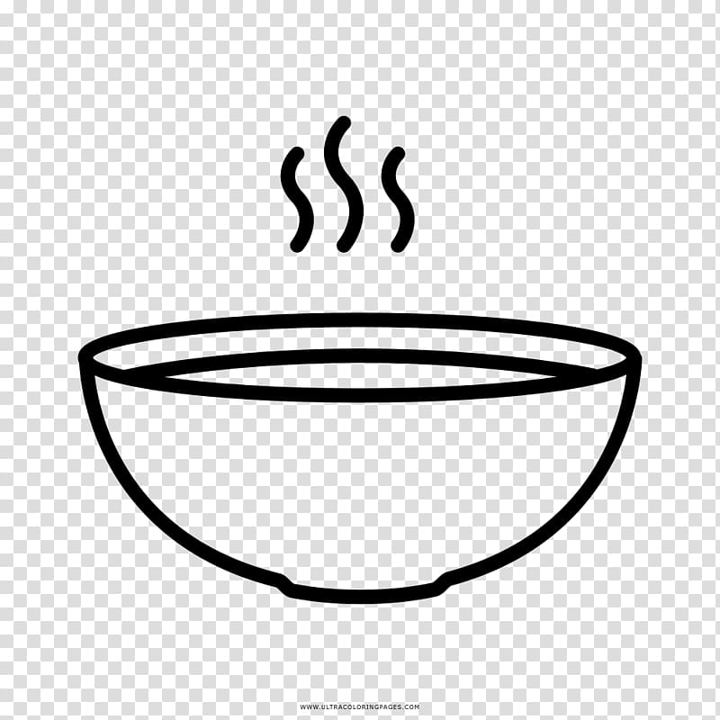 Bowl Drawing Coloring book Porridge Plate, soup bowl transparent background PNG clipart