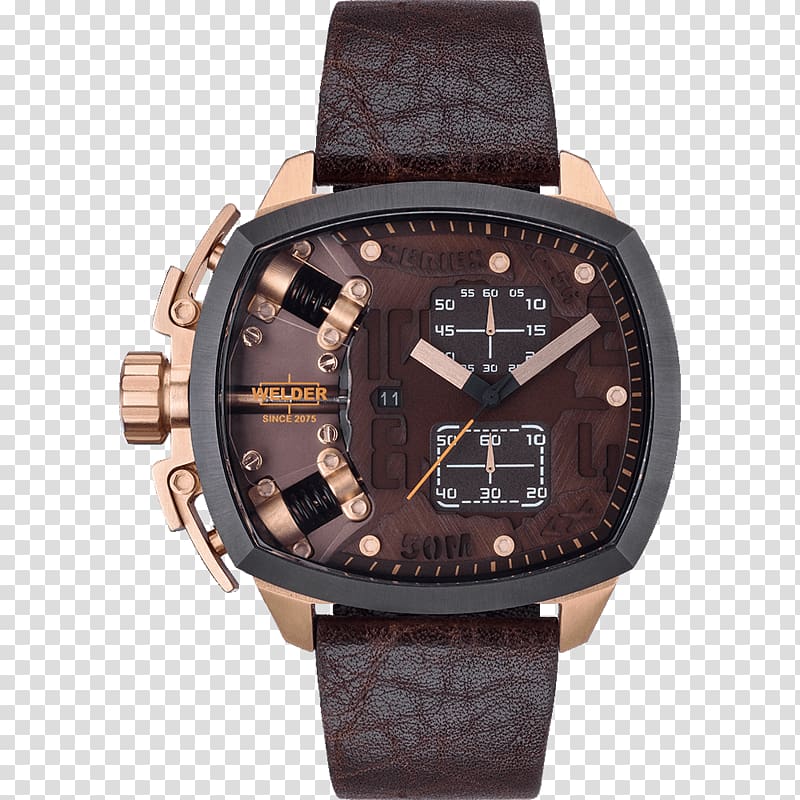 Watch Quartz clock Welder Omega SA, watch transparent background PNG clipart