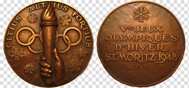 Olympic Games 2014 Winter Olympics 1948 Winter Olympics Bronze medal Citius altius fortius, silver bronze transparent background PNG clipart