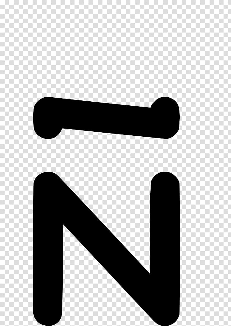 OCR-A Ñ Optical character recognition Font, tilde transparent background PNG clipart
