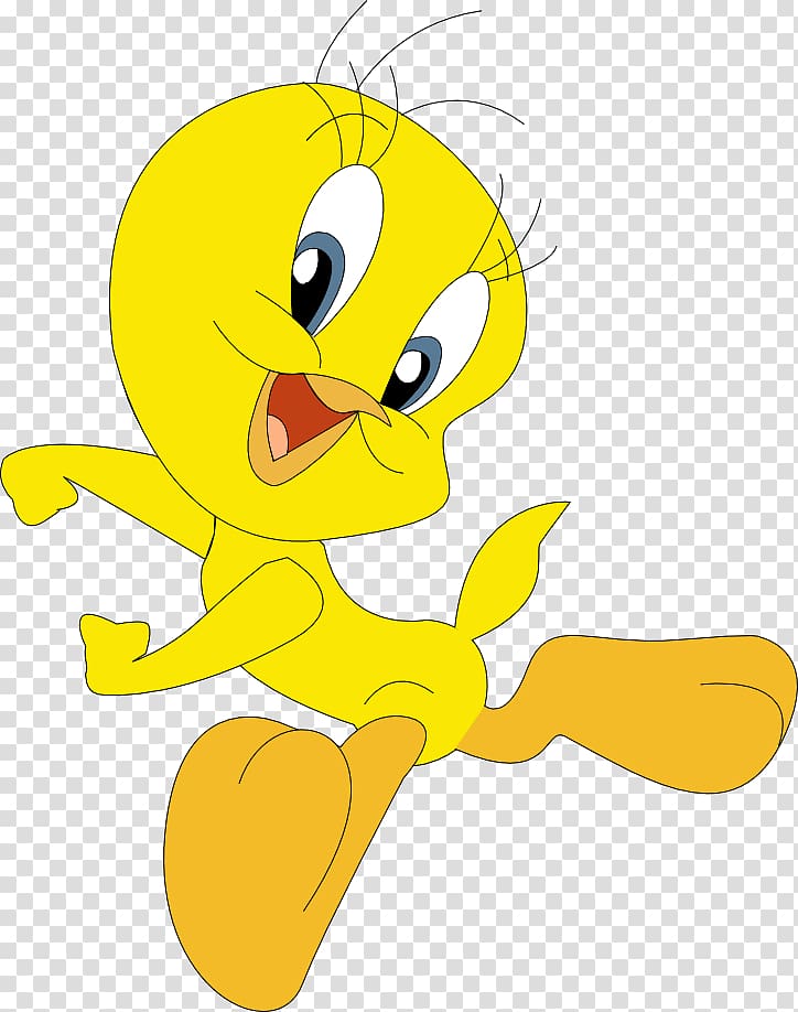 Tweety Bird , Tweety Sylvester Bugs Bunny , Tweety Bird transparent background PNG clipart