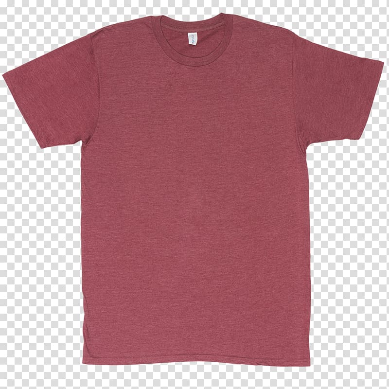 T-shirt Clothing sizes Sleeve, burgundy transparent background PNG clipart