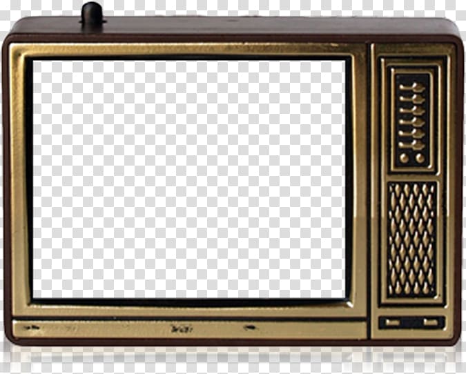 vintage CRT TV illustration, Television Chess, Old TV transparent background PNG clipart