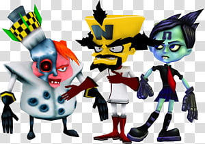 Crash Bandicoot 2: Cortex Strikes Back Crash Tag Team Racing Crash Bandicoot N. Sane Trilogy Crash Nitro Kart Crash Twinsanity, Doctor N Gin transparent background PNG clipart thumbnail