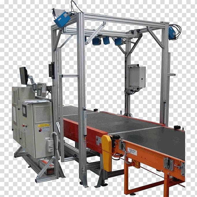 Machine Conveyor system Dimension scanner, charge coupled device scanner transparent background PNG clipart
