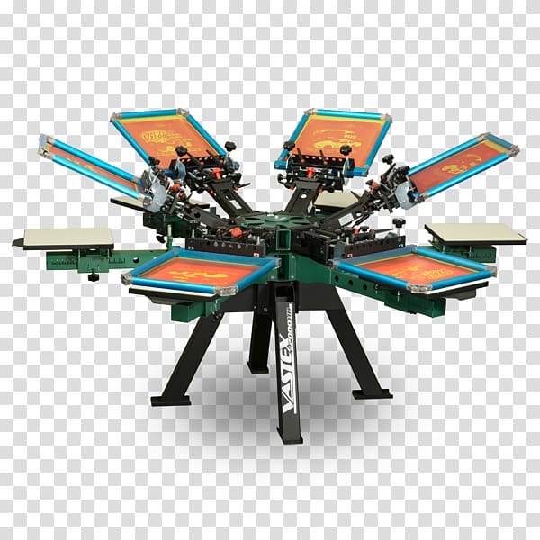 Screen printing Printing press T-shirt Machine, Printing Machine transparent background PNG clipart