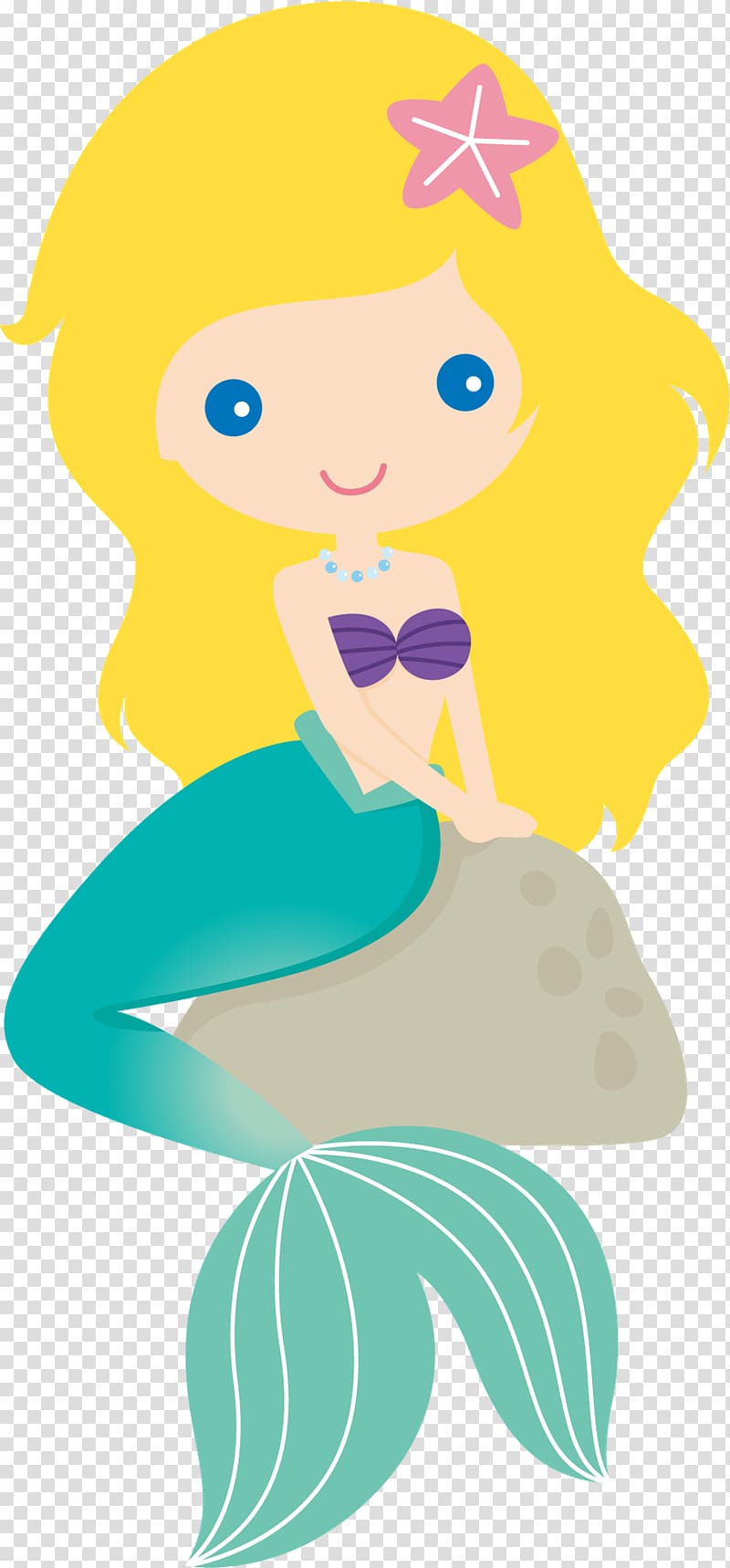 Pink scallop illustration, Ariel Mermaid Seashell , Mermaid transparent  background PNG clipart