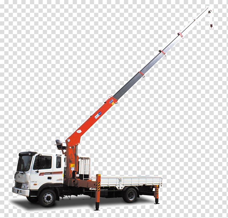 Crane Truck Hino Motors Dongfeng Motor Corporation Car, crane transparent background PNG clipart