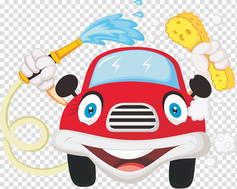 car illustration, Car wash Cartoon, Cartoon Car transparent background PNG clipart