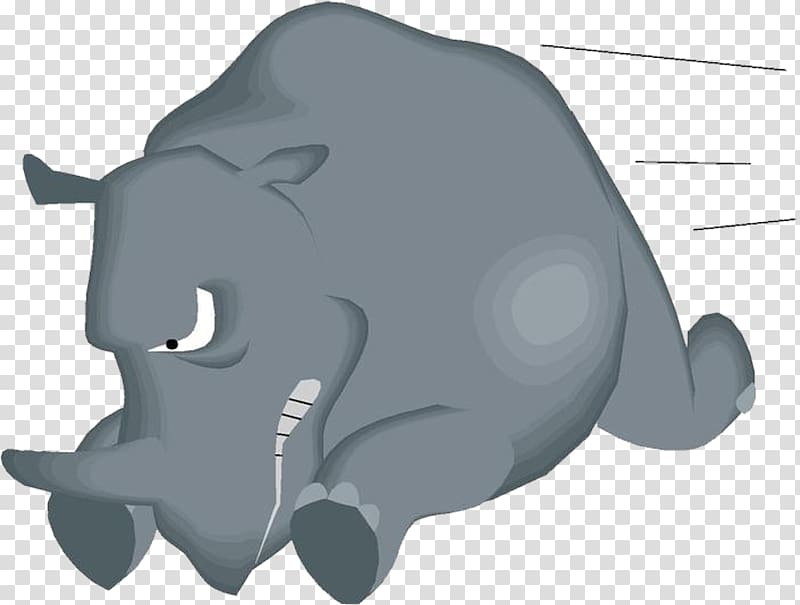 Rhinoceros Cartoon Baby Rhinos , others transparent background PNG clipart