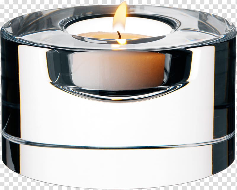 Orrefors Candle Tealight Glass, Candle transparent background PNG clipart