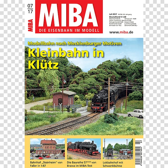 MIBA Germany Magazine railroad Nuremberg International Toy Fair, Miba! transparent background PNG clipart