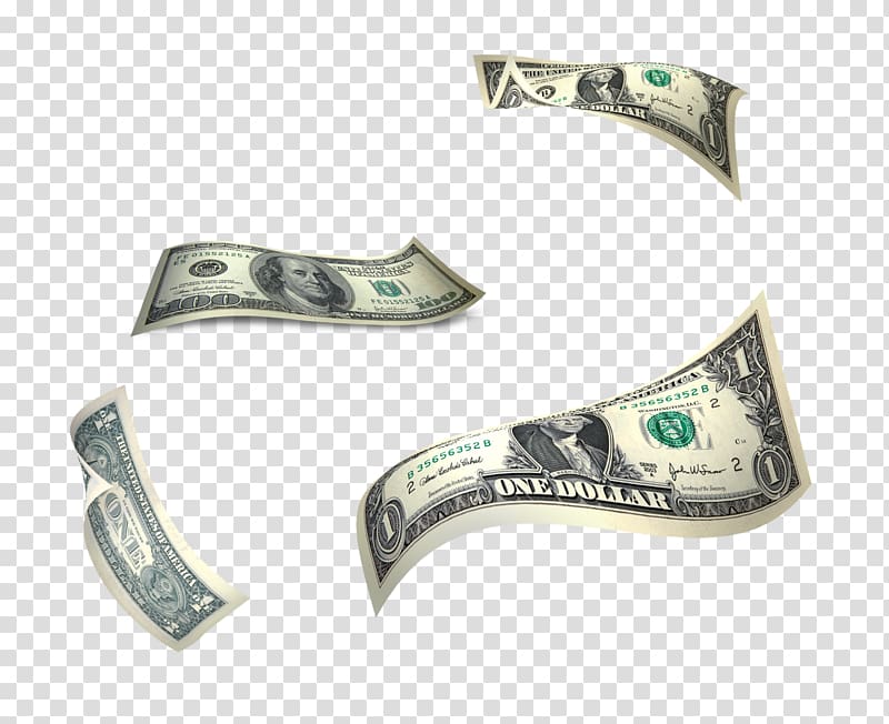 Money Cash United States Dollar Icon, Floating money transparent background PNG clipart