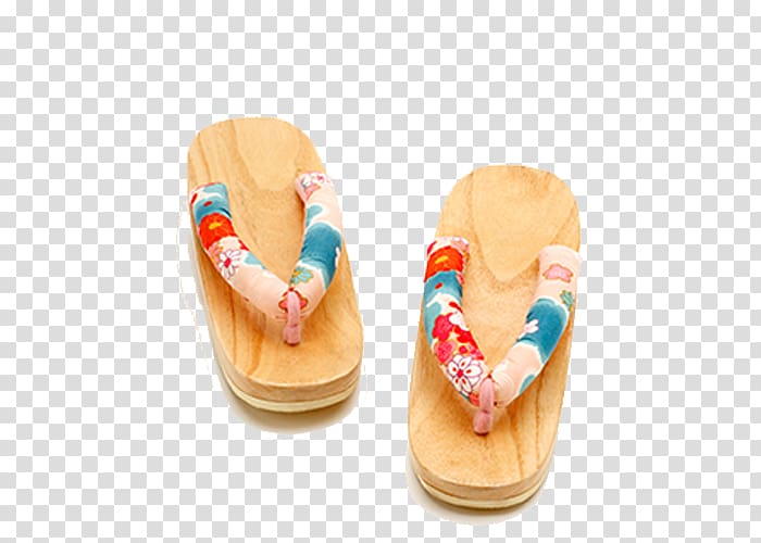 Slipper Japanese Cuisine Flip-flops Clog, Japanese slippers transparent background PNG clipart