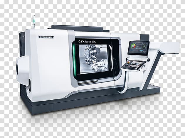 DMG Mori Aktiengesellschaft Turning Lathe Computer numerical control Milling, others transparent background PNG clipart